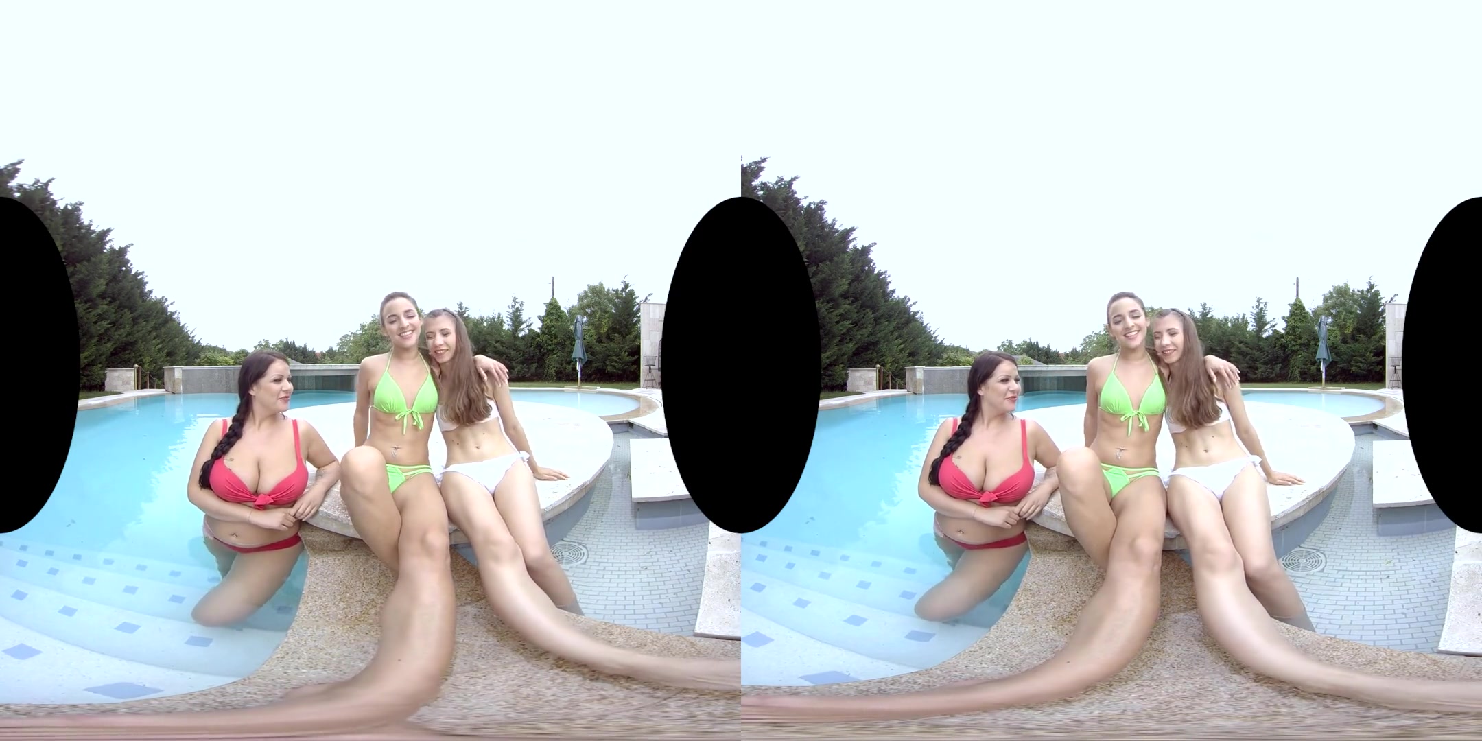 Amirah Adara & Stephanie Moon & Anissa Jolie in Summer Party Extravaganza - - RealityLovers