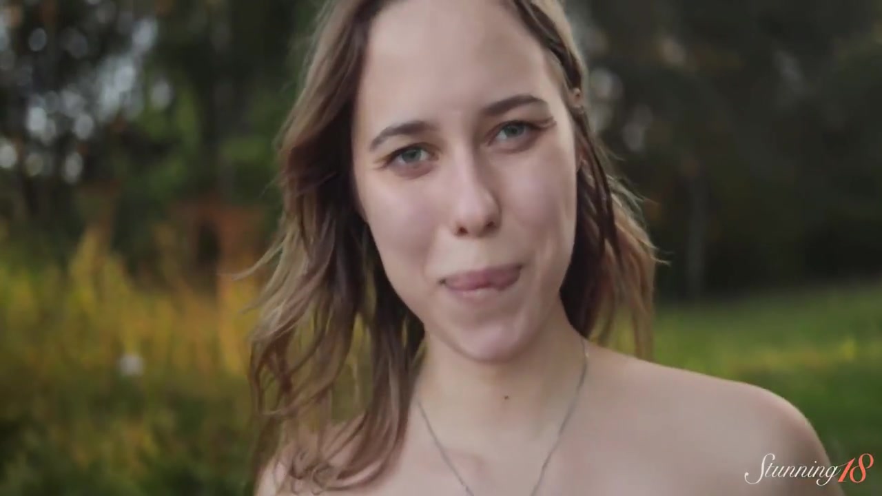 Teen 18+ Temptress Perverts Her Camping Day With A Diddling! 4 Min With Alice Flore