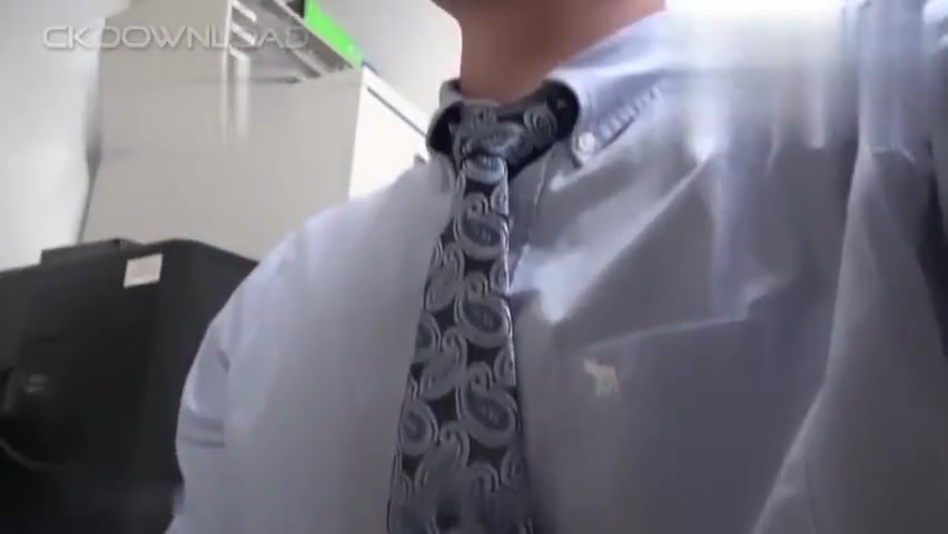 Fucking Amongst Japanese In A Suit In Office
