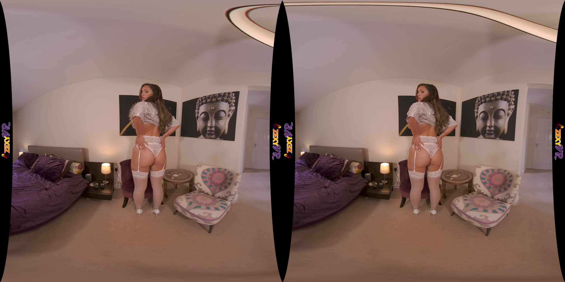 Splendid In Stockings featuring Frankie L - ZexyVR