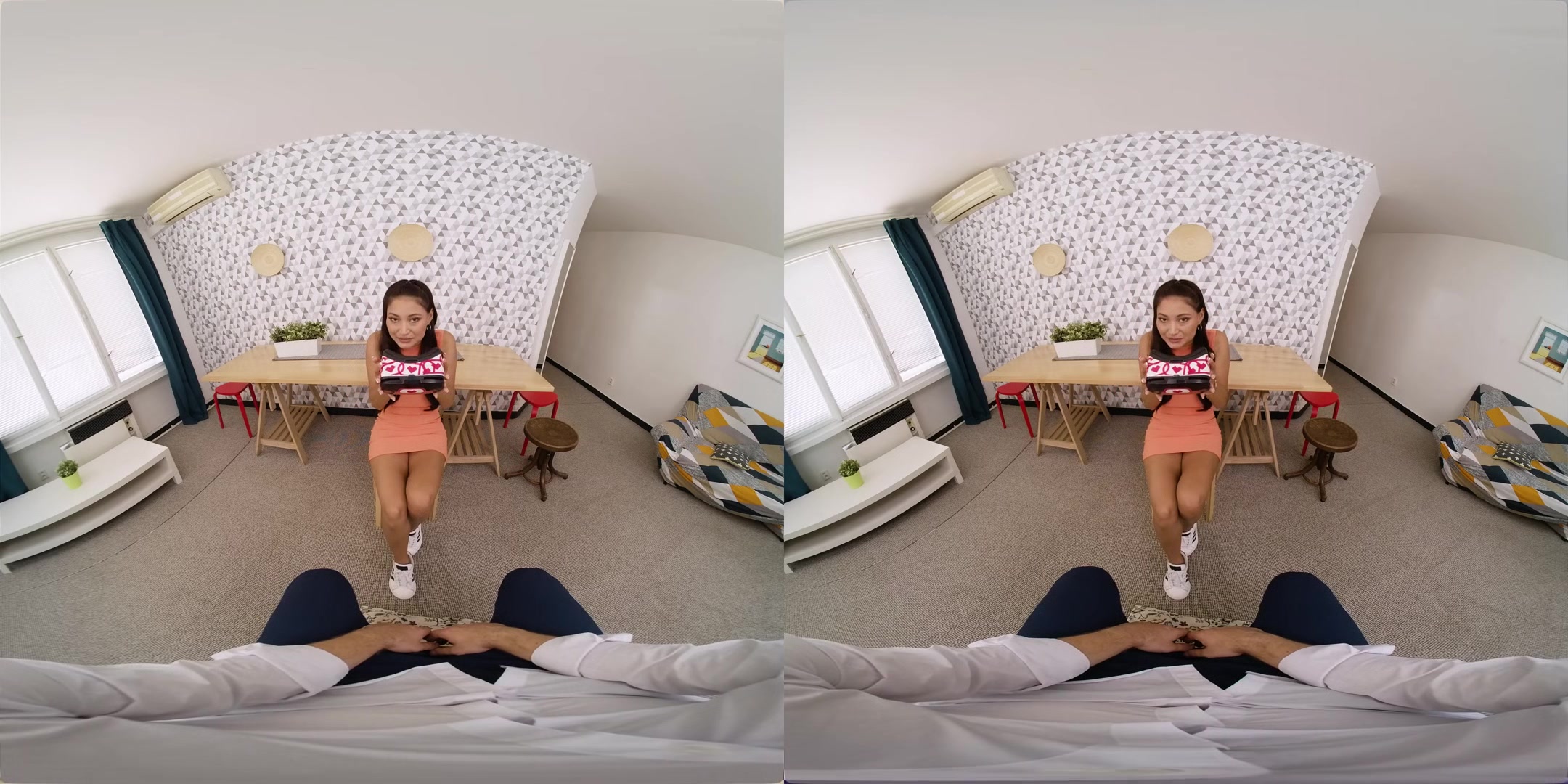 Virtual Real Genius; Beautiful Big Tits Latina Hardcore POV