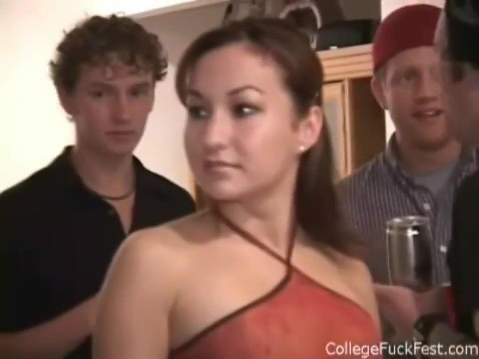 teen 18+ Gets Spitroasted