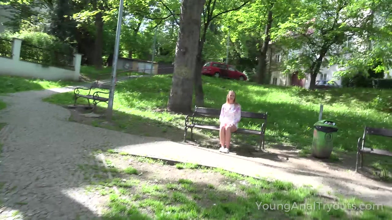 Dude gives his gentle girl a hard anal fuck