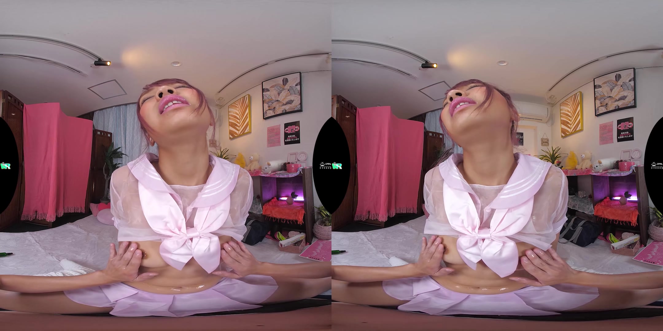 Himari Kinoshita - Creampie the Naughty Gal at the Massage Parlor - KoalaVR
