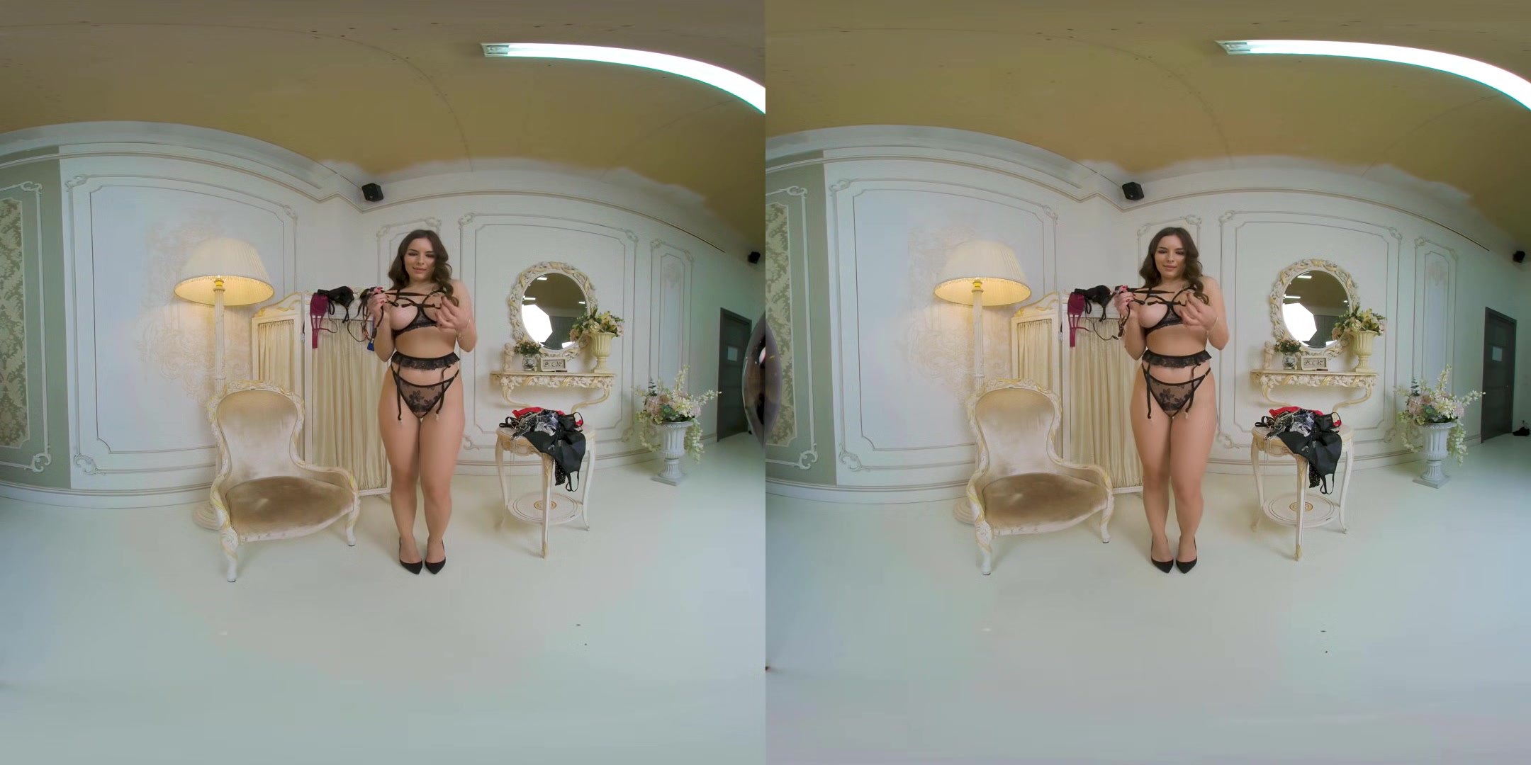 Olena Tries On Erotic Lingerie - Vrsun