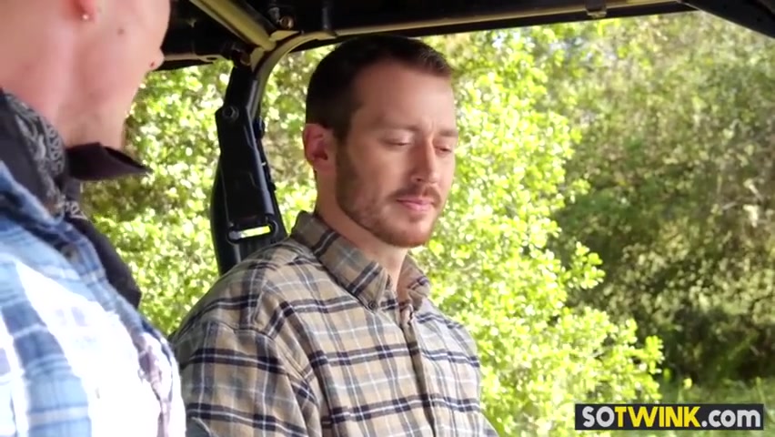 Studs Blowjob And Anal On The Farm On The Tractor