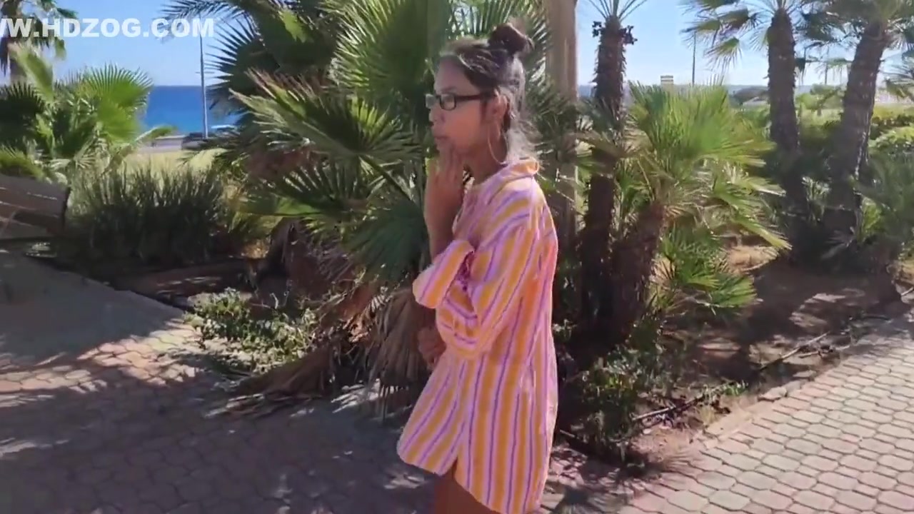 Cute Little Latina Doll Walking Naked Through The City People See Me Masturbating