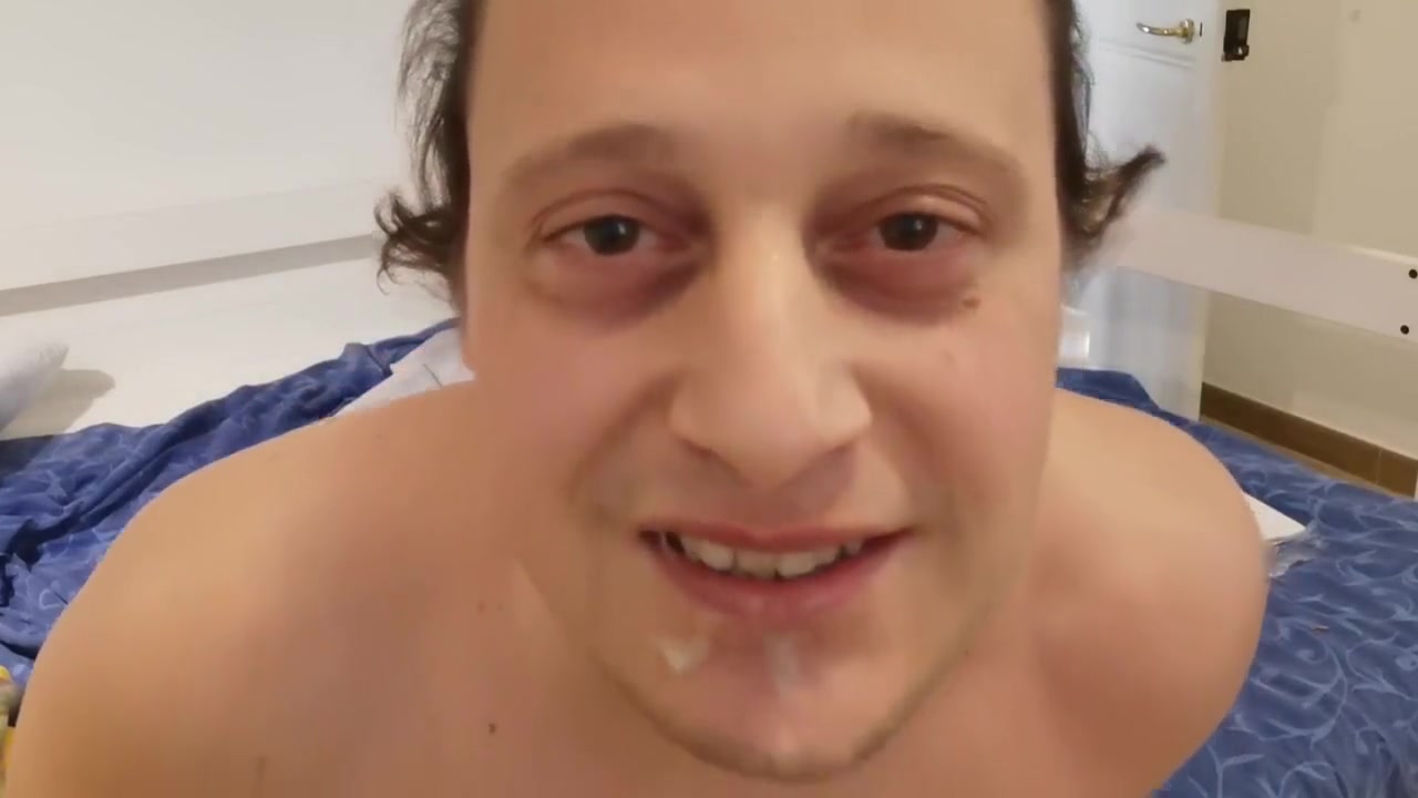 Sissyfag ahegao spit show