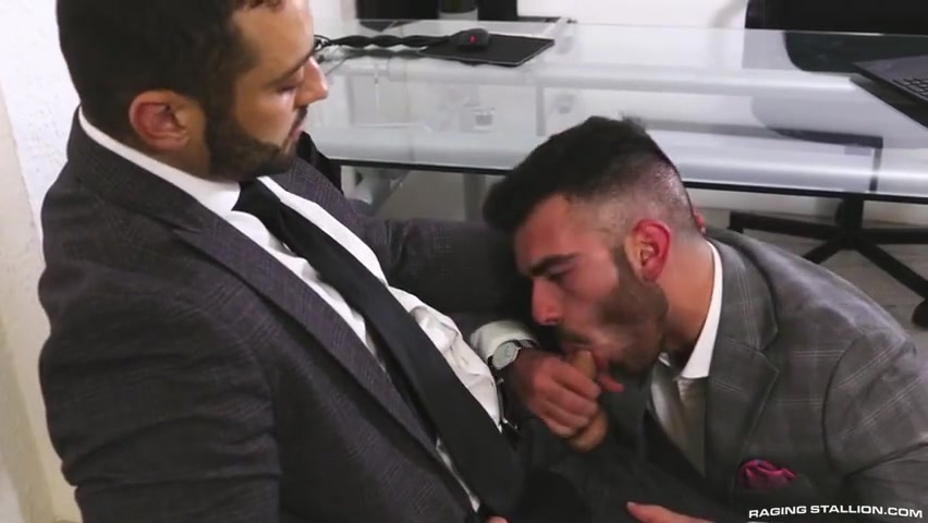 Pol Prince And Drew Valentino - Suited Hunks Flip Fuck
