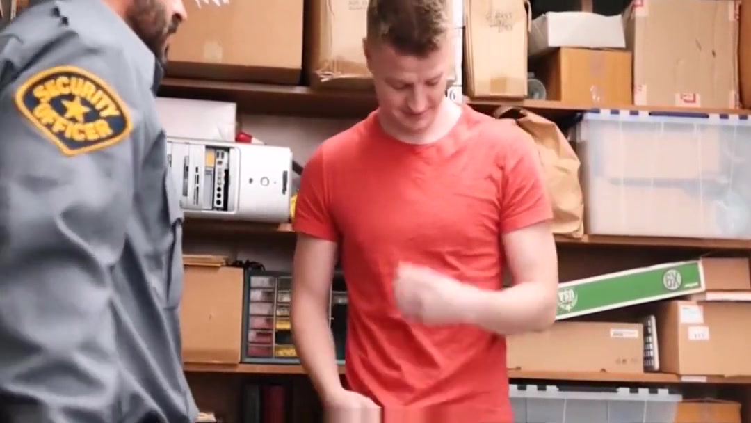 Straight Blonde Jock Thief Sex With Gay Bear Officer