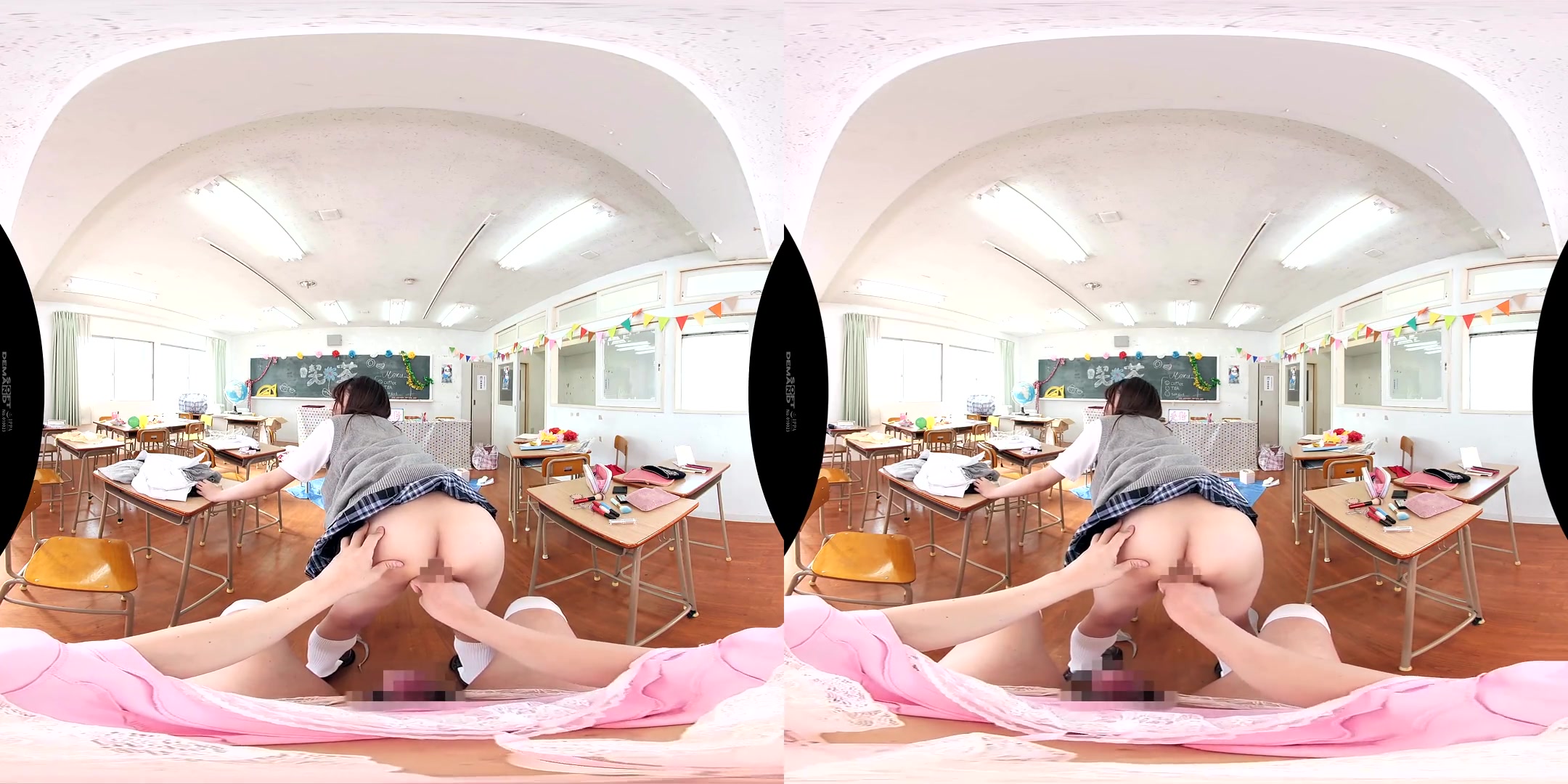Cross-Dressing Experience at the School Festival 3 - Asian Panties Creampie