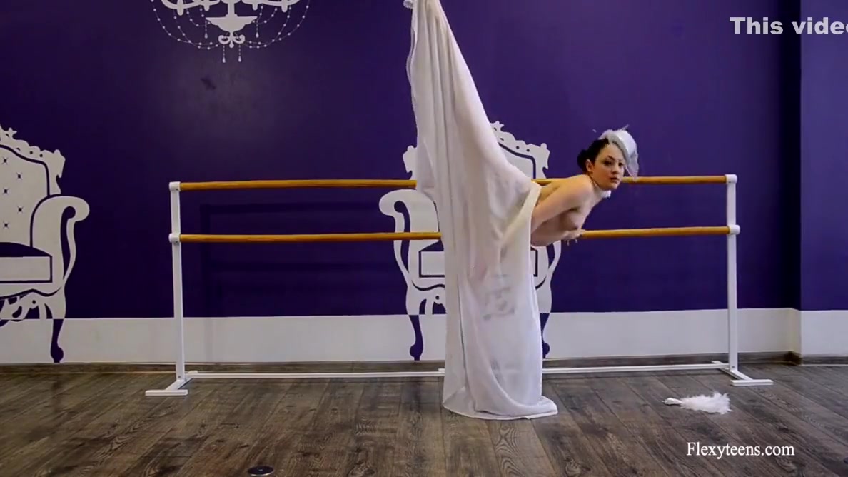 Irina Brovkina In Shows Her Gymnastic Talents