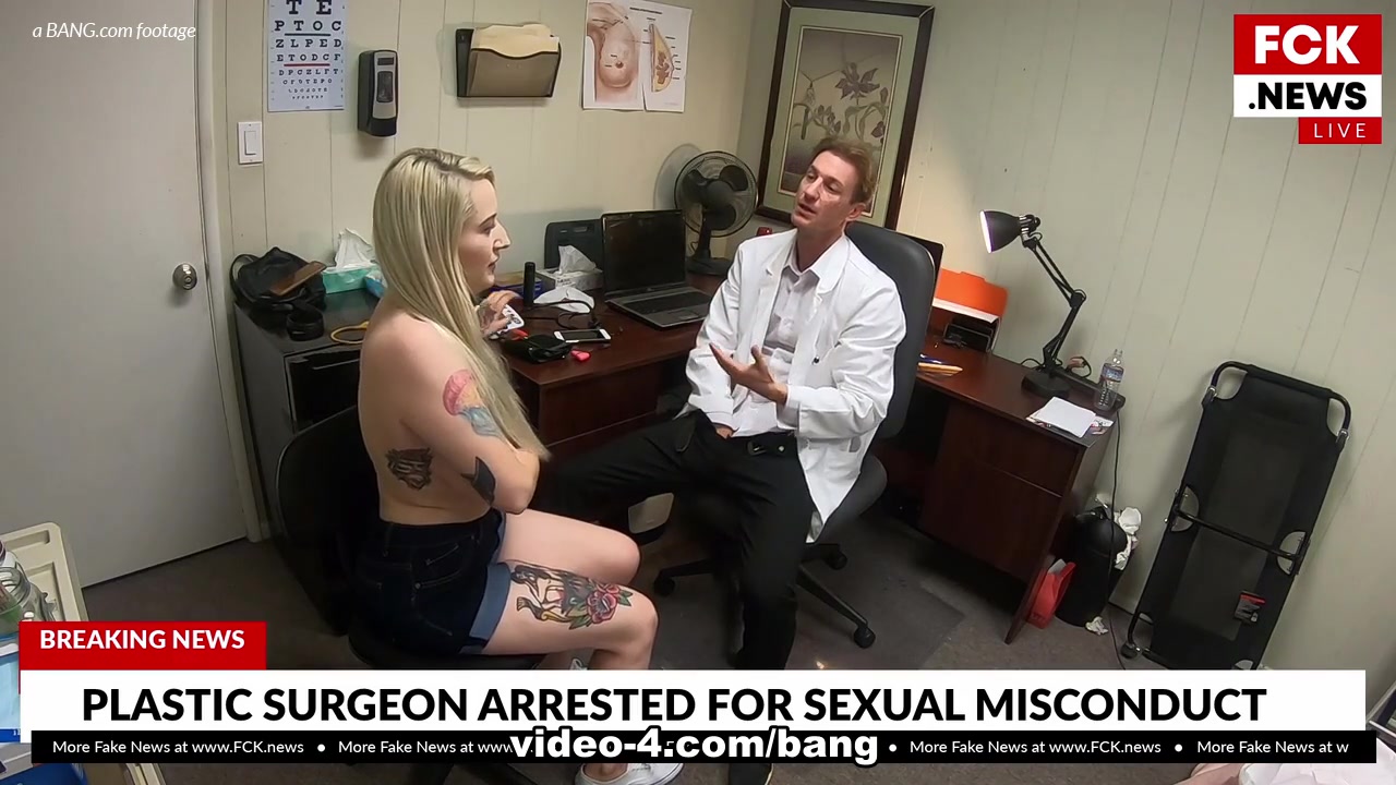 Hadley Haze gets fucked during a consultation at the plastic surgeons offic - BangFakeNews