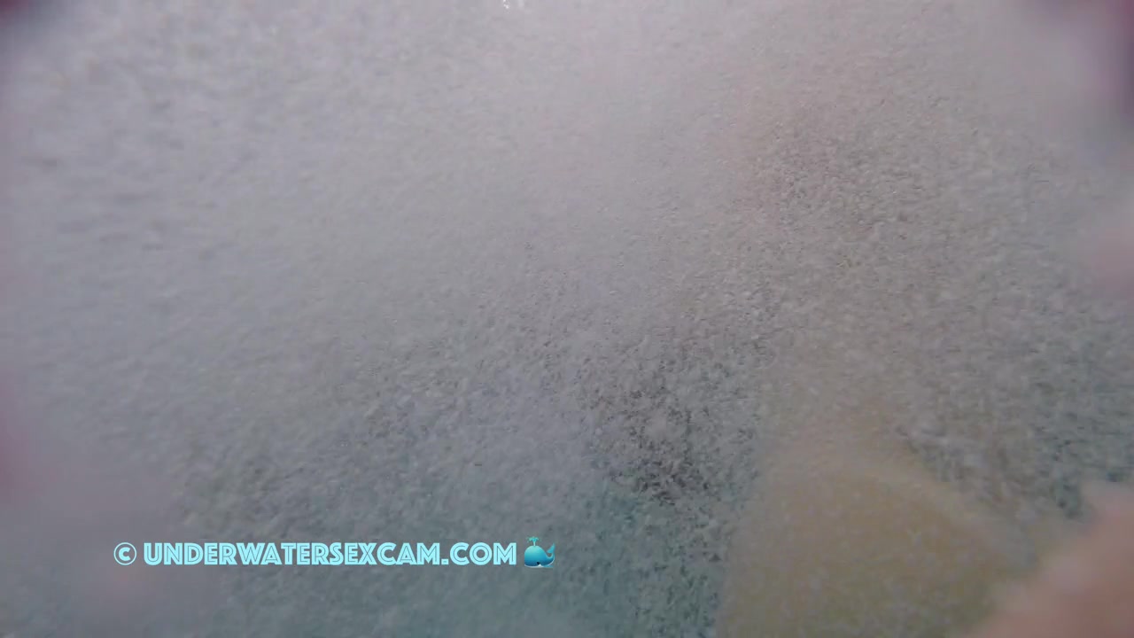 She Disappears In The Underwater Turbulence But Our Hidden Camera Catches Everything