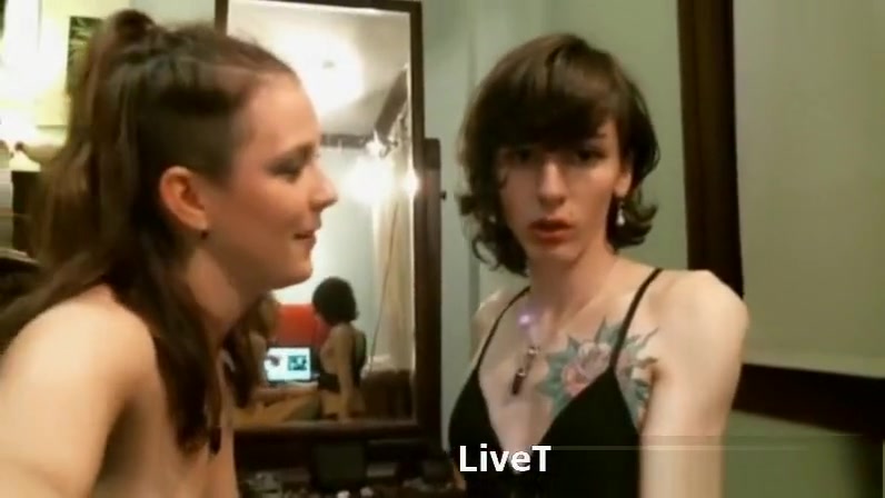 Super stunning shemale And girl Sex