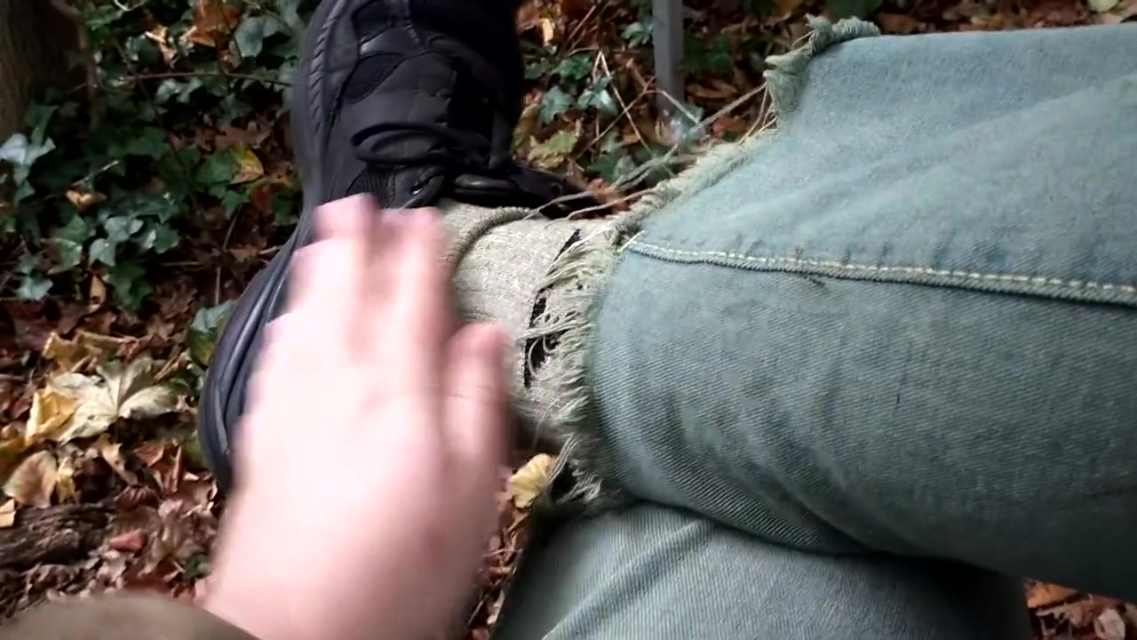 My Green Socks Made Me Horny In The Woods
