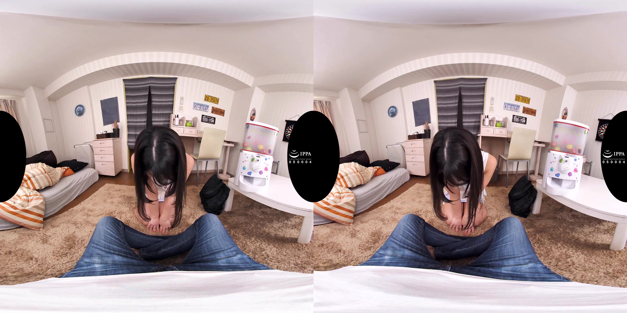 Super Sexy Girl Aoi-Chan Brought Me a Mess 1 - Asian Handjob Big Tits