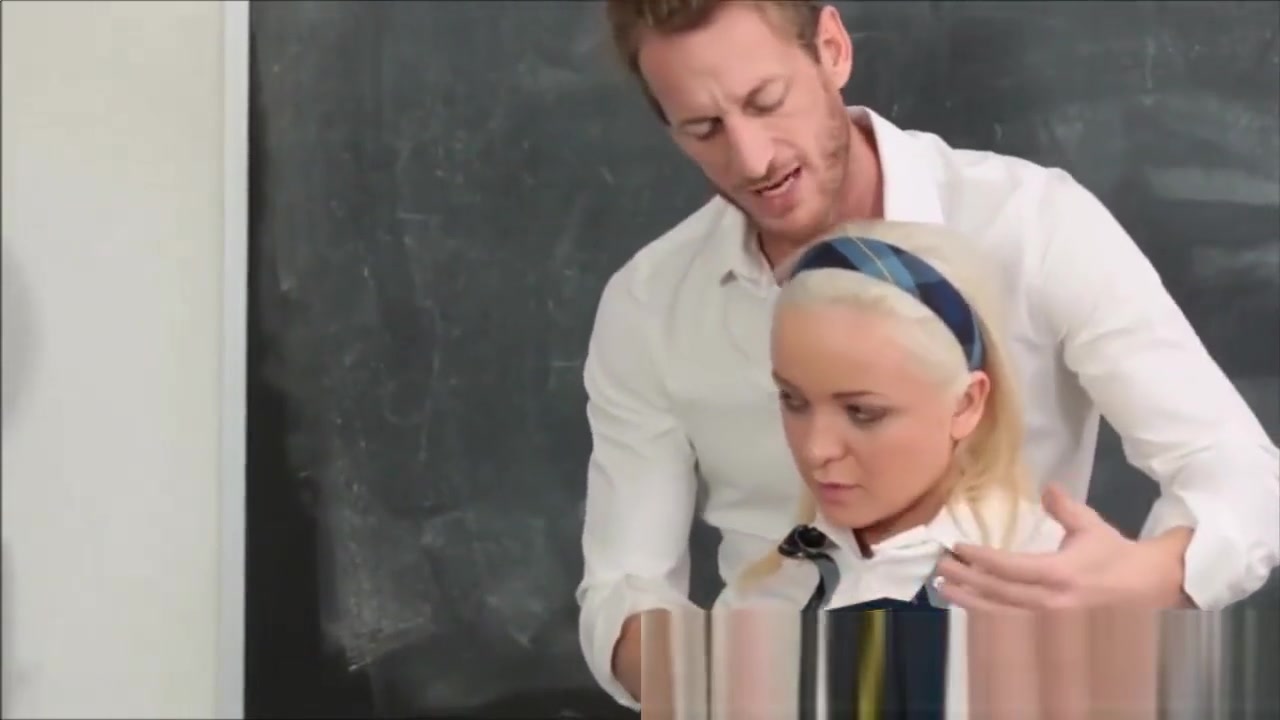 teen 18+ College Girl Cleo Vixen Sucks Teacher To Become Class Monitor