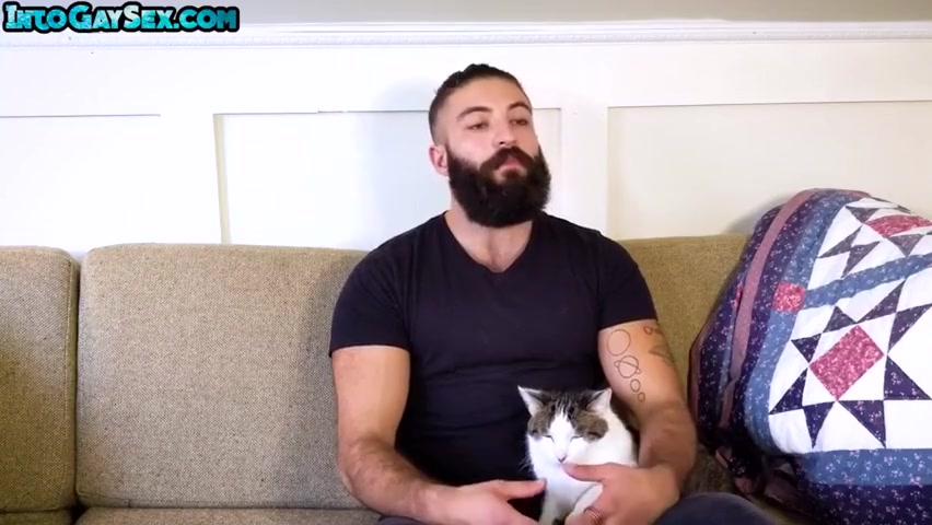 Muscular Gay Barebacked By Huge Hunk After Sloppy Blowjob