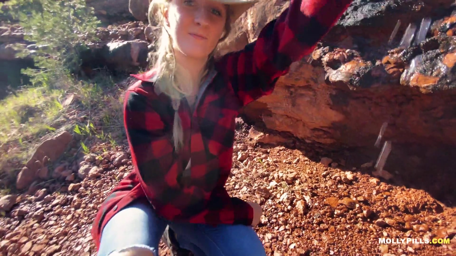 Cowgirl Fucked In Beautiful Nature Hike Pov - Sex Movies Featuring Molly Pills