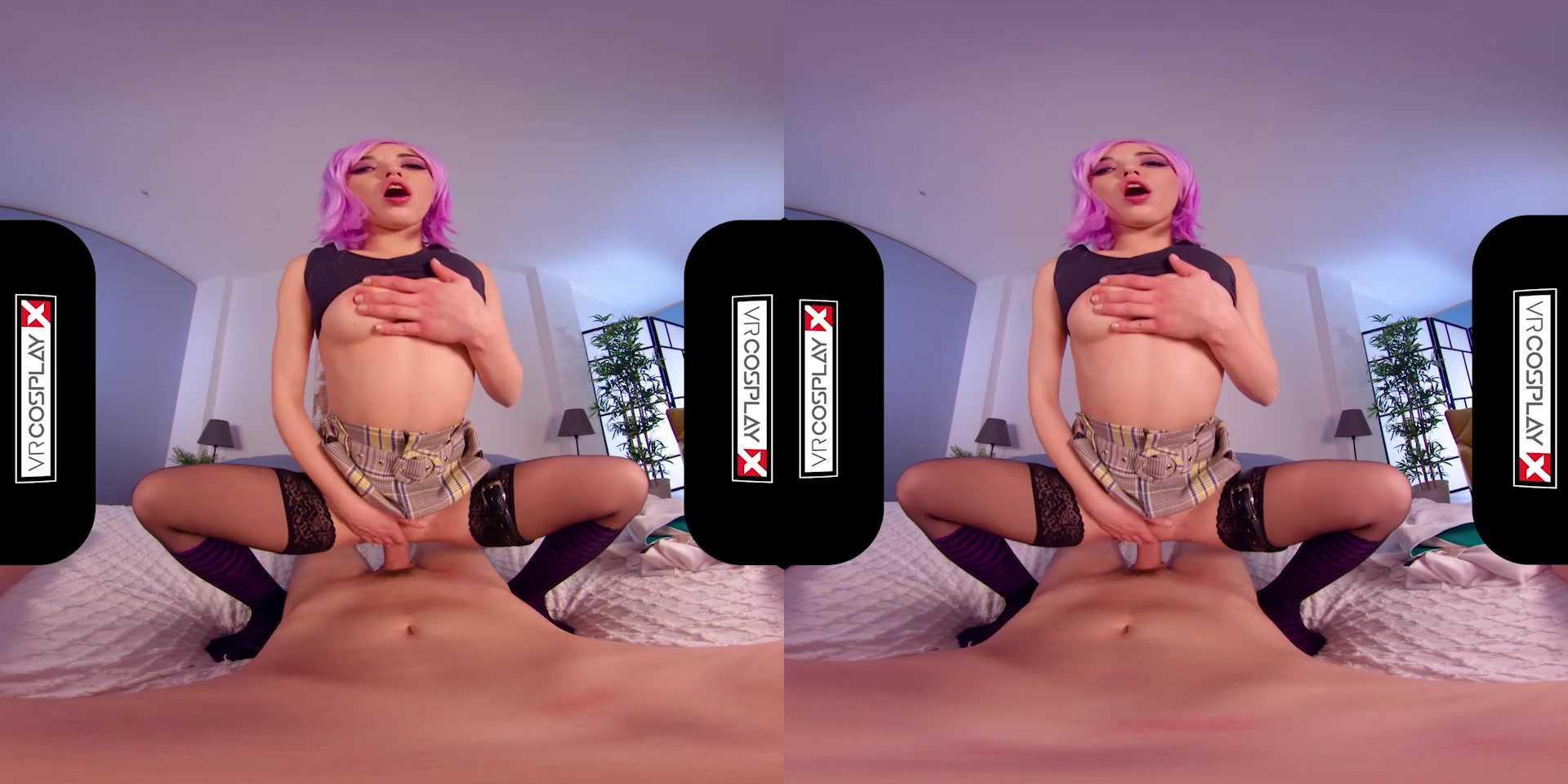Anastasia Brokelyn in Rosario + Vampire A XXX Parody - VRCosplayX