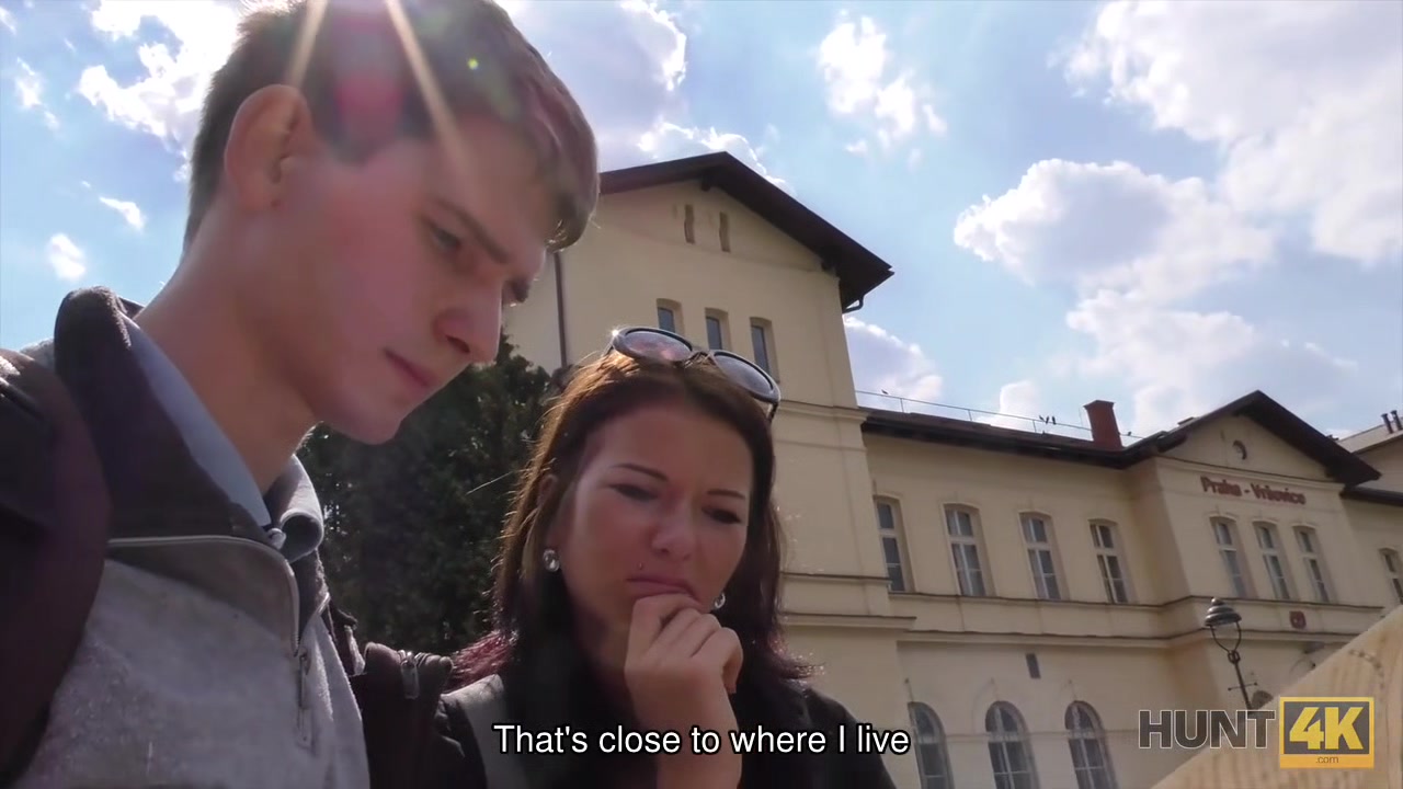 HUNT4K. Adventurous girl is happy to have sex for money in Prague