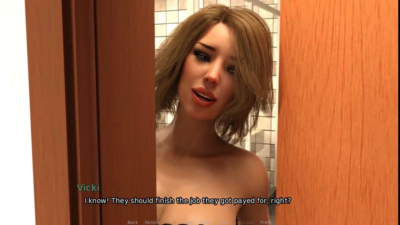 Thirsty For My Guests Risky Handjob In The Bathroom Ep 9