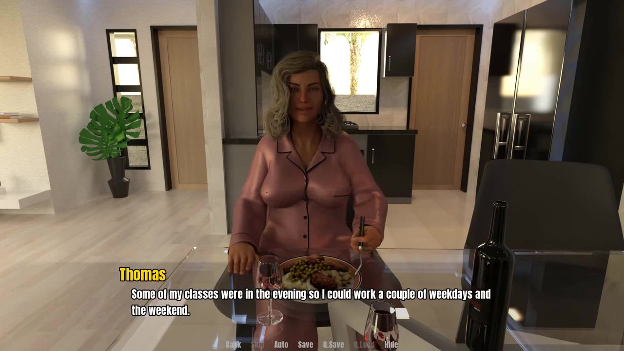 Grandmas House Dinner With Sexy Mature Milf Ep4