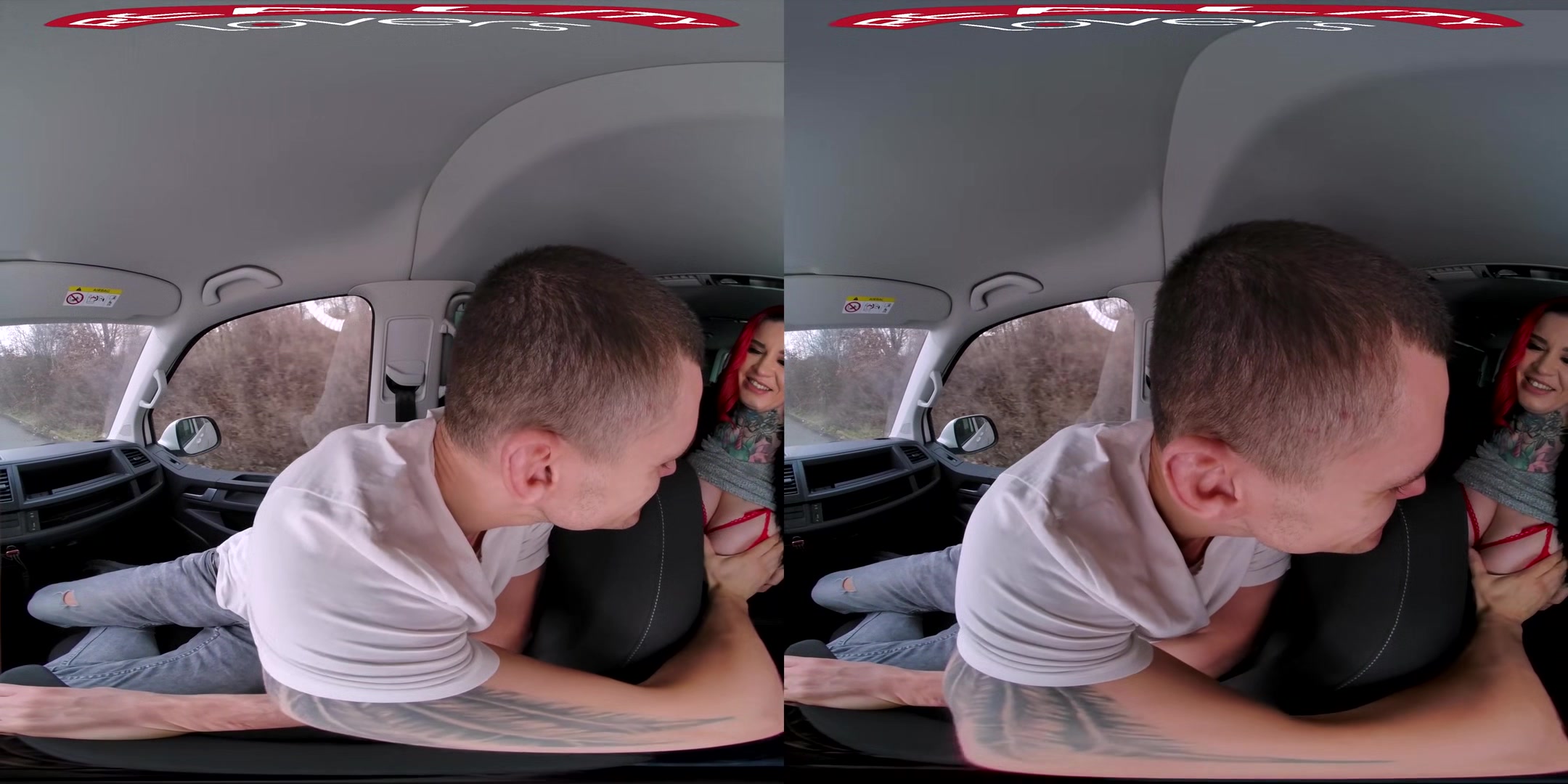 BBW in the VAN with Sabien DeMonia - RealityLovers