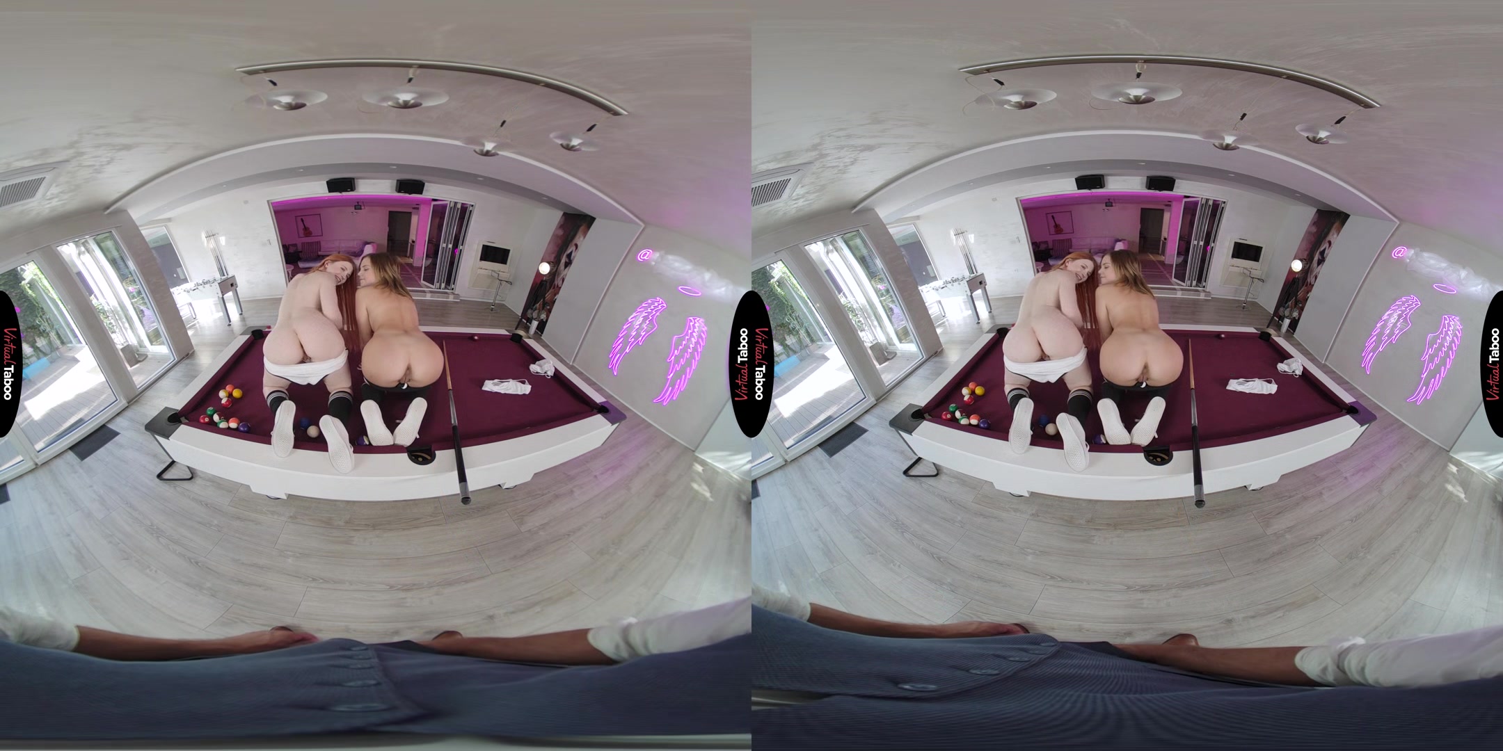 Aliska Dark, Bella Grey VR Porn: Balls-Deep In The Pocket - VirtualTaboo