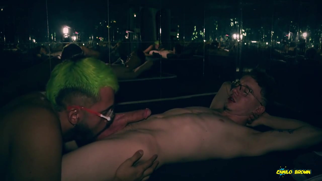 Nicolas Mucci And Camilo Brown - Giving An Amazing Cum Swap Blowjob To Big Cock Beautiful Twink 10 Min