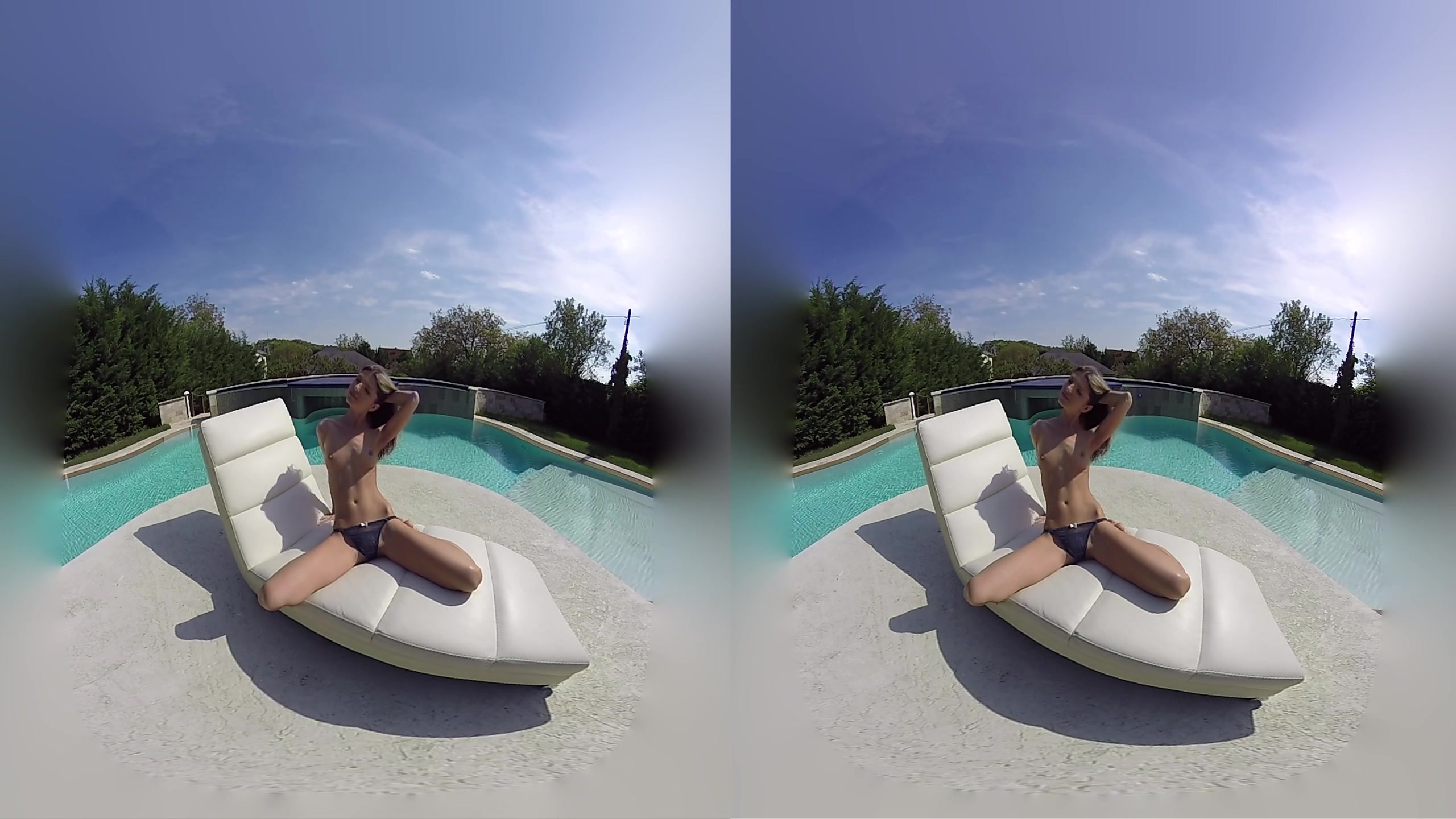 Gina Gerson Plays by the Pool