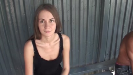 Fuck beauty at the bus stop