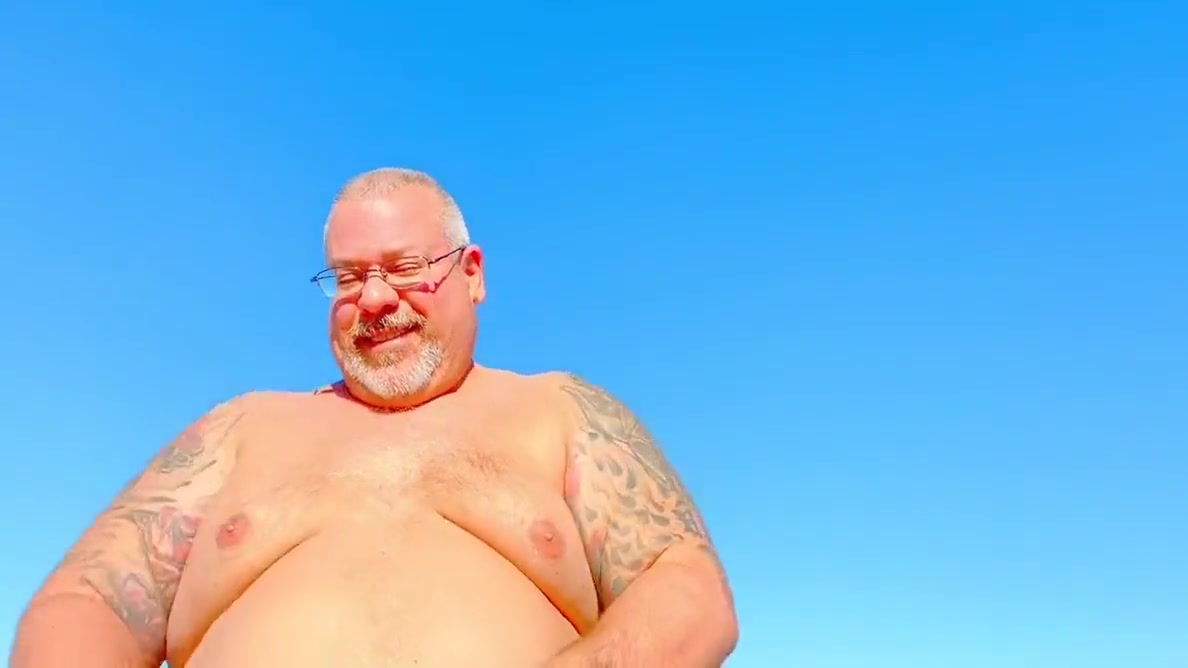 Giant Fat Man Wirh Huge Bull Balls Stomps Over You And His Balls Touch Your Face!
