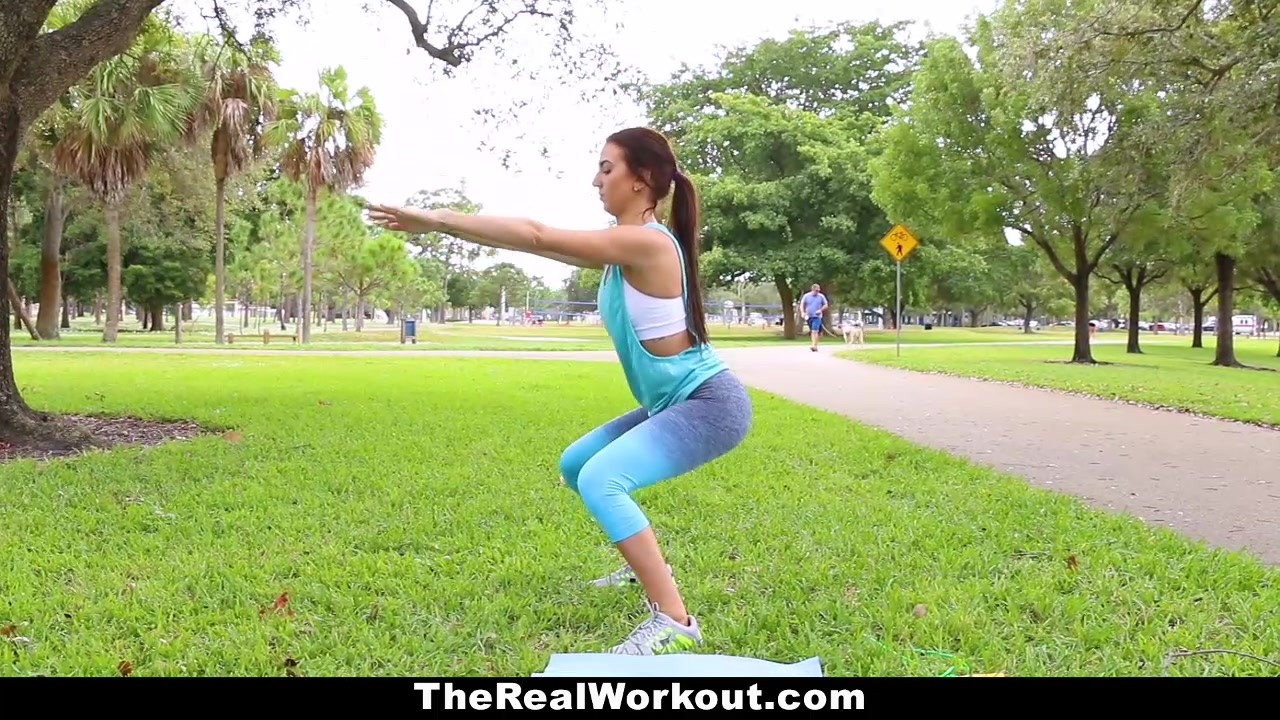 TheRealWorkout - Hot Workout teen 18+ Fucked After Session