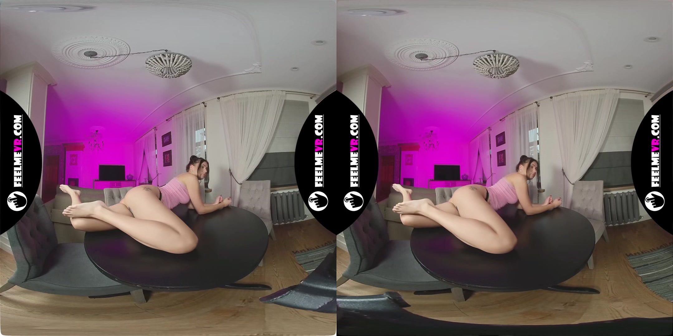 Virtual Reality Photoshoot Backstage With Amazing Babe Francheska
