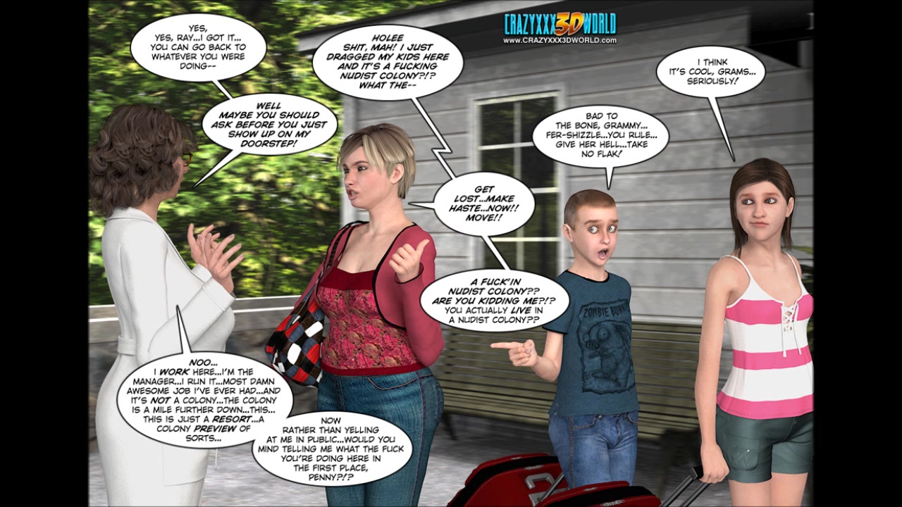 3D Comic: Hippy Hills. 1