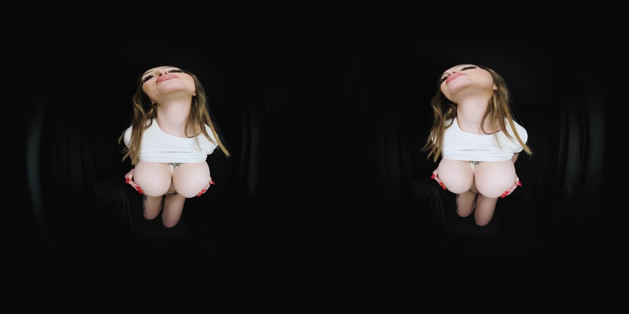 Tiny Feet Domination - Busty Babe Leg and Foot Fetish