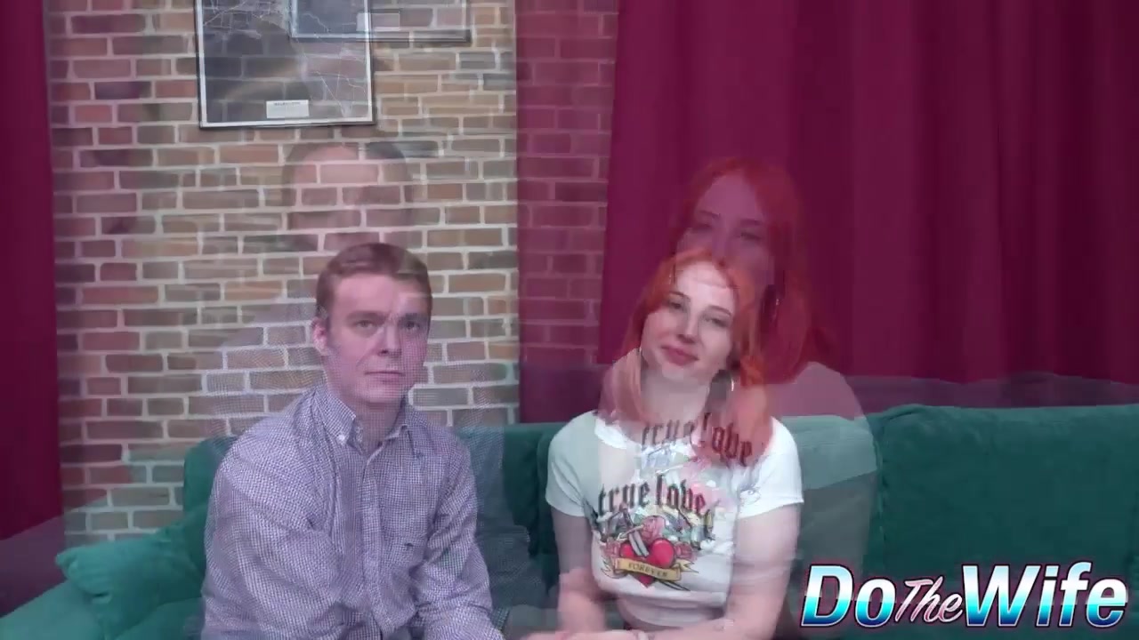 Redhead Teen Wife Emma Korti Has Anal Next to Cuck