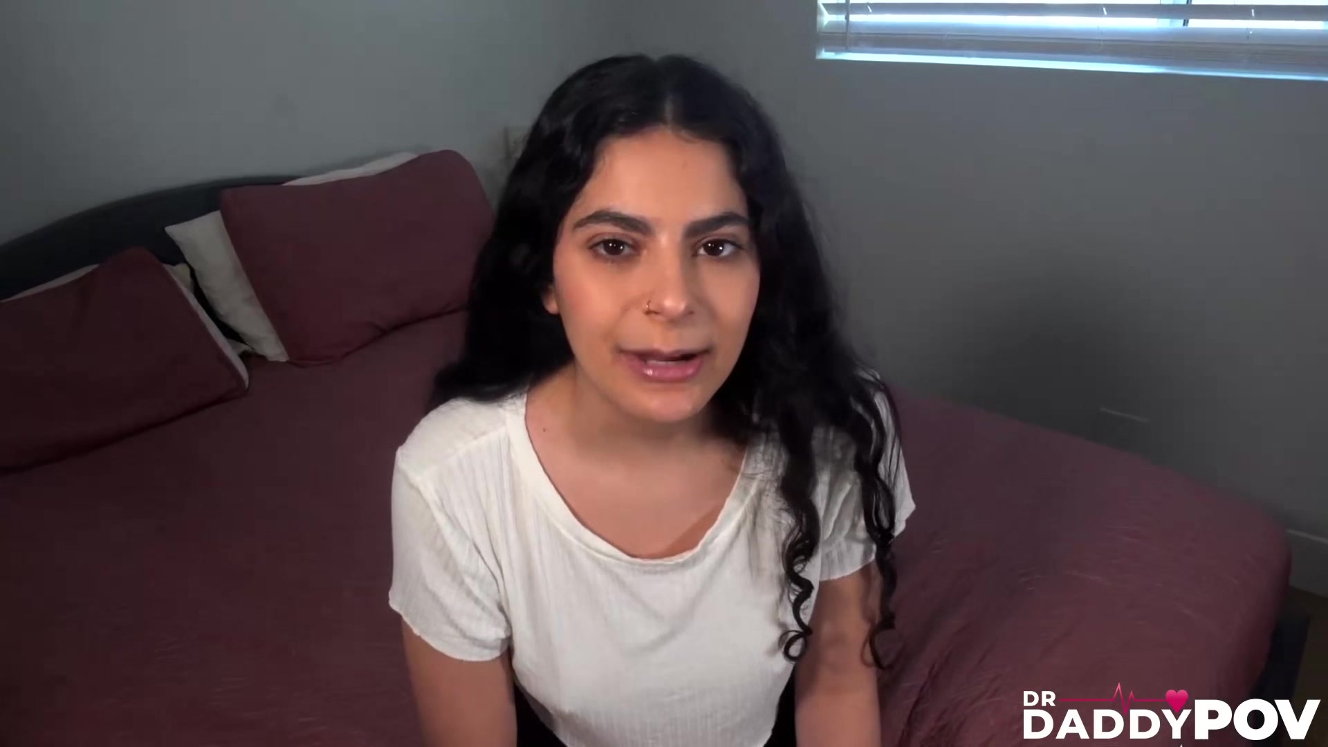 Pretty Brunette Angel Gostosa Pounded After Blowjob
