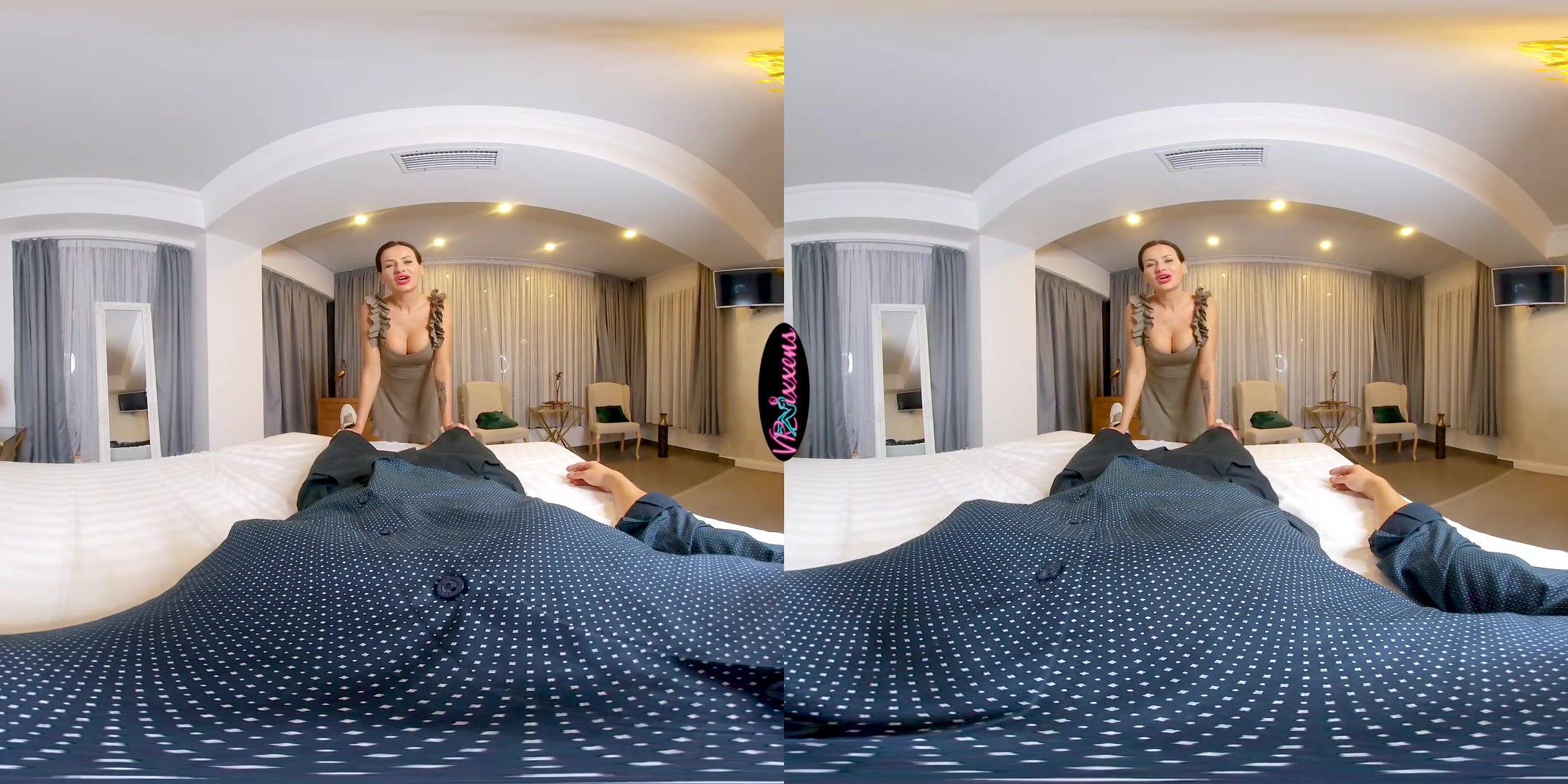 Sucked Off By Dirty Talking Bitch - Big Tits Pornstar Virtual Reality Blowjob Cum in Mouth