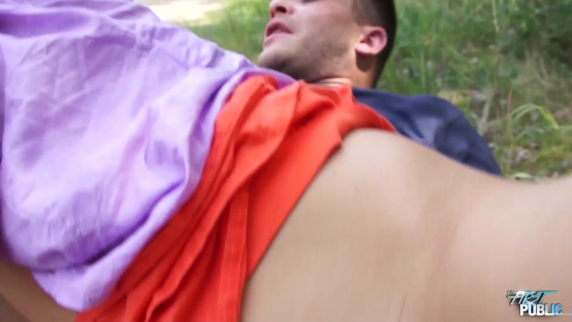 Angie Emerald in outdoor sex scene from My First Public - MyFirstPublic