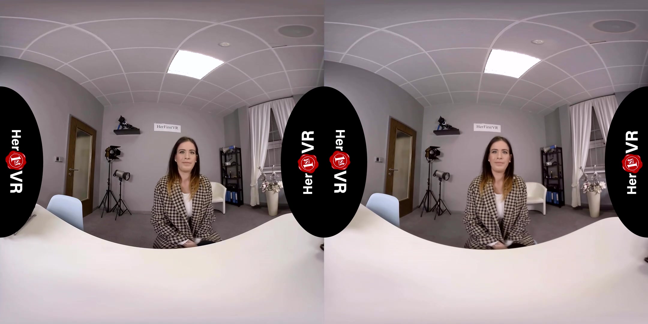 Sofia Kay - First VR Casting; REAL Amateur with Big Tits Solo