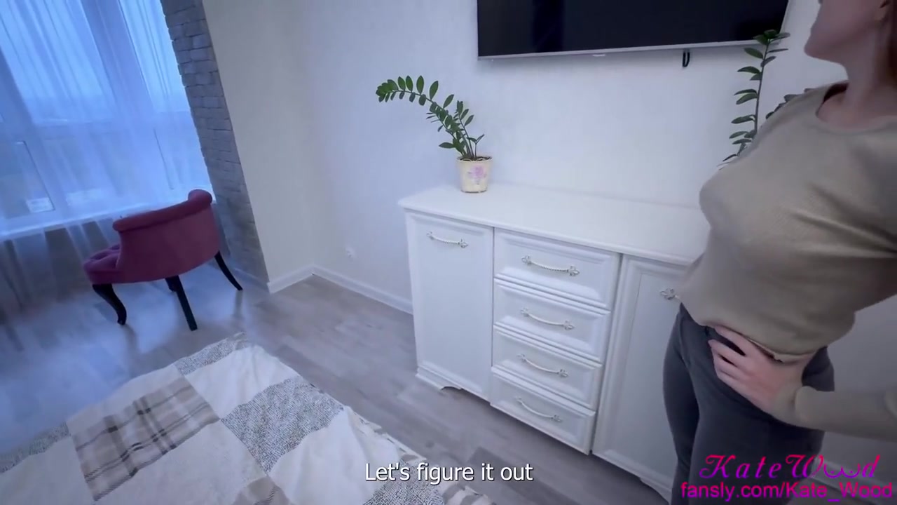 I Called The Master To Fix The Tv And He Fucked Me Hard