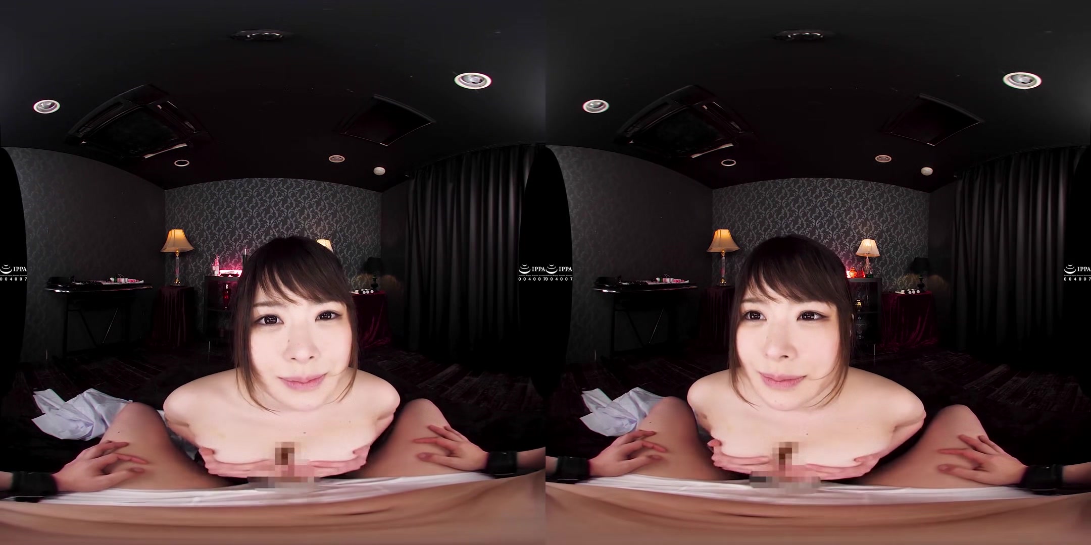 Big Tits Slut With a Long Tongue Ejaculation Experiment; Huge Tits Japanese Babe Blowjob and Hardcore Sex