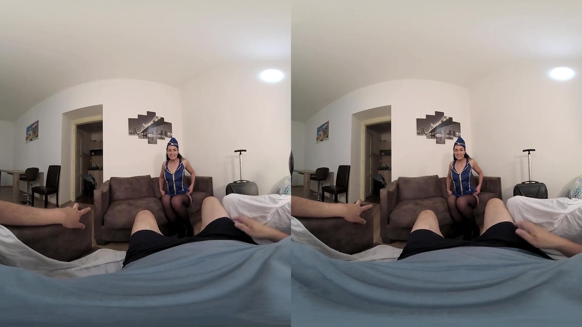 LeAnne Lace: Flight Attendant - Hot Amateur VR Porn
