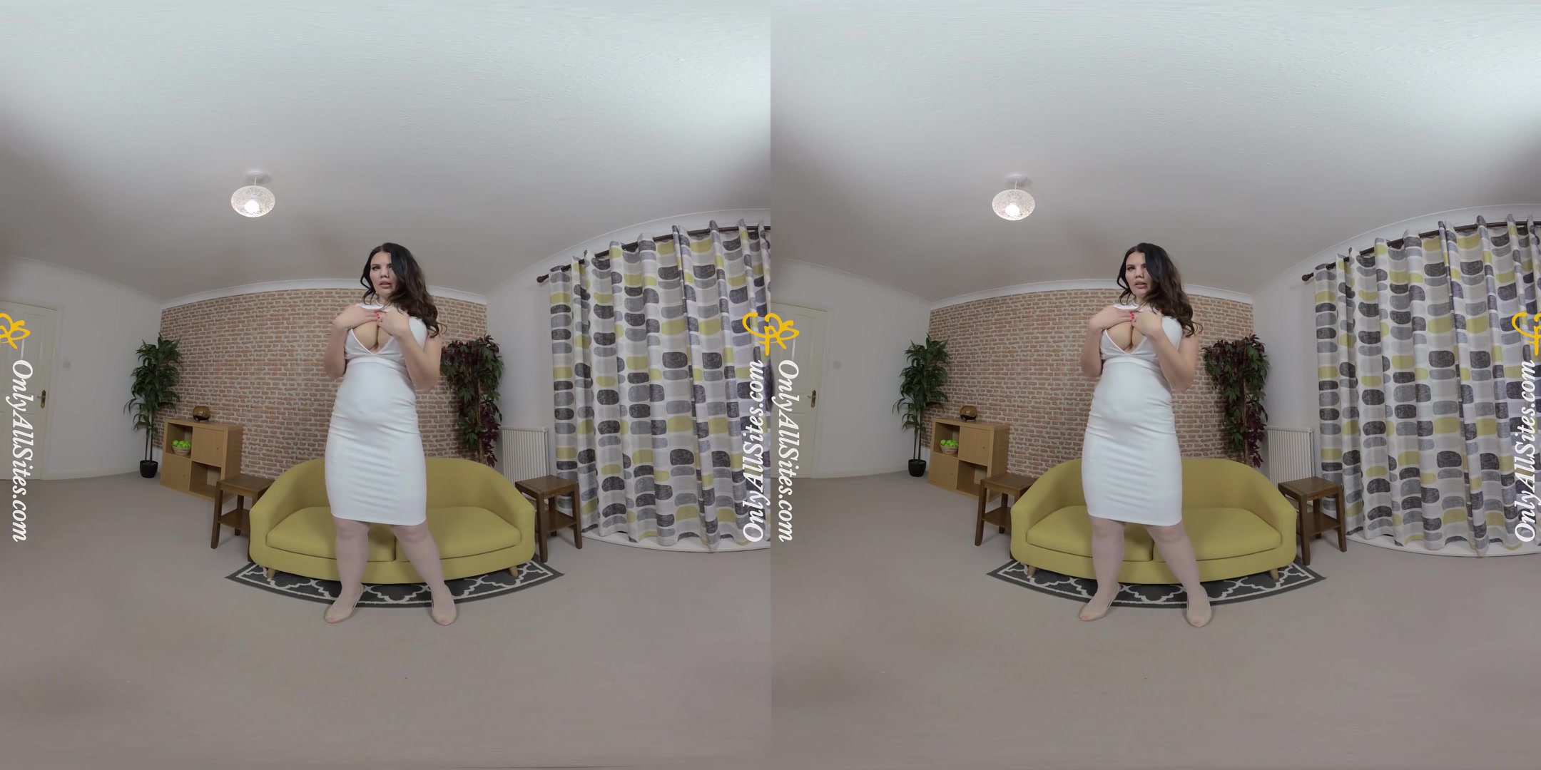 Terri Lou - Plays with Her Massive Tits - OnlyTease