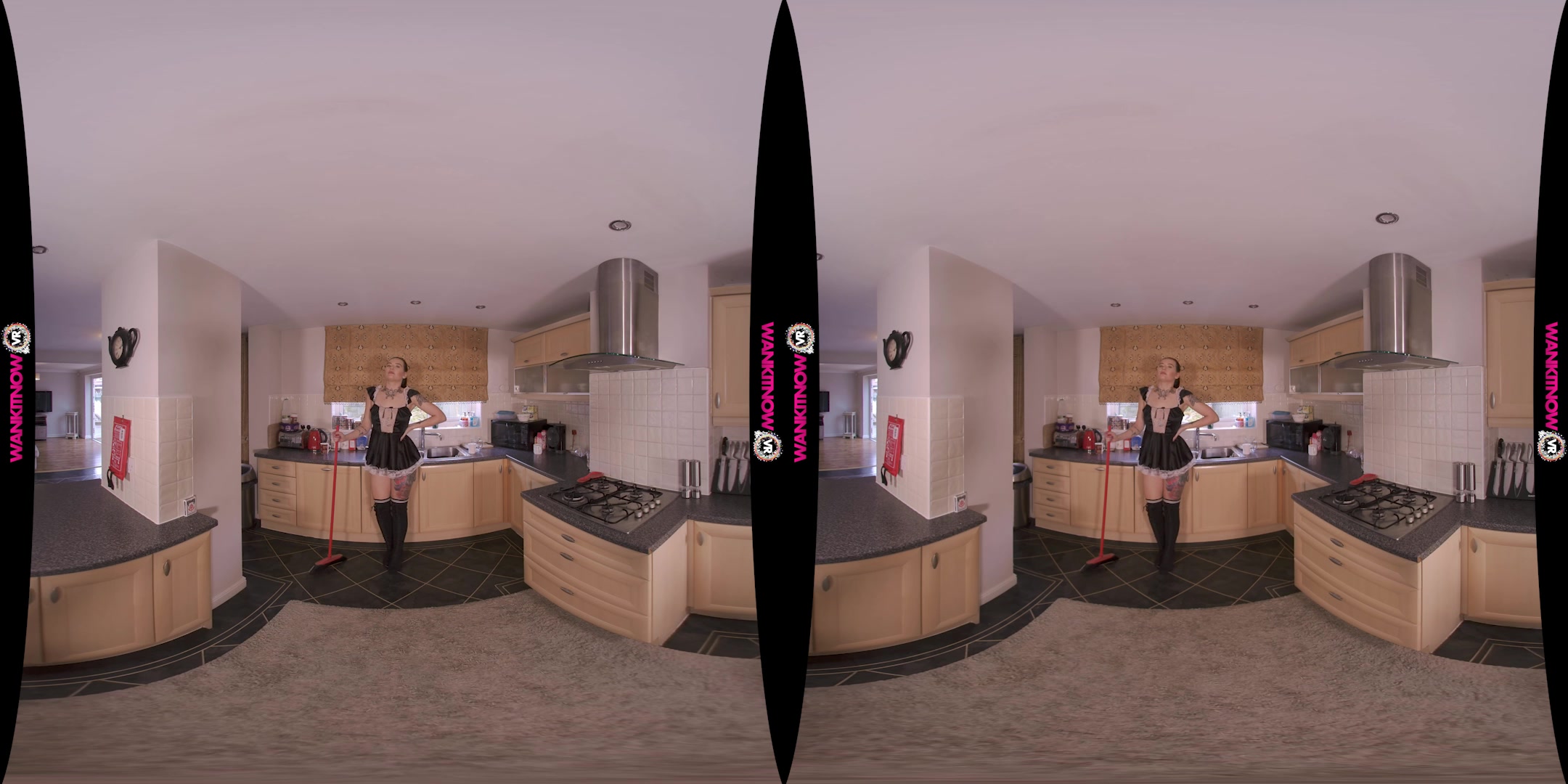 Dirty Maid featuring Keeley - WankitNowVR