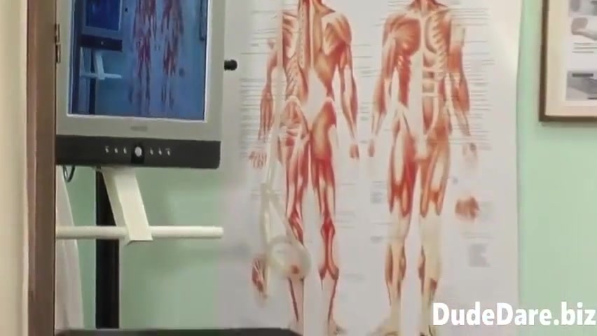 Twink Playing With His Cock At The Doctors Office
