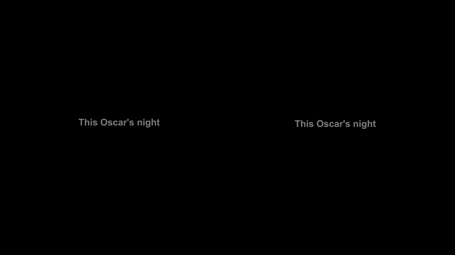 And the Oscar goes to...